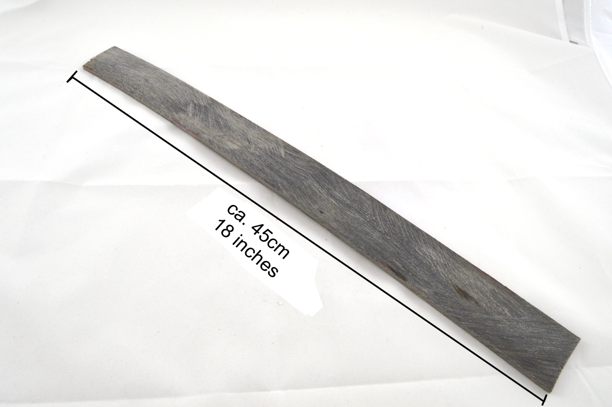 Büffelhorn Streifen ca. 45cm Länge / 6,3-6,9mm Stärke / EXTRA Stark