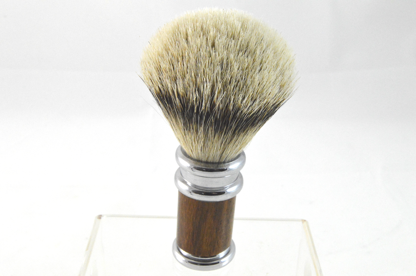 Rasierset für Gillette G2 aus Shesham Holz und Messing