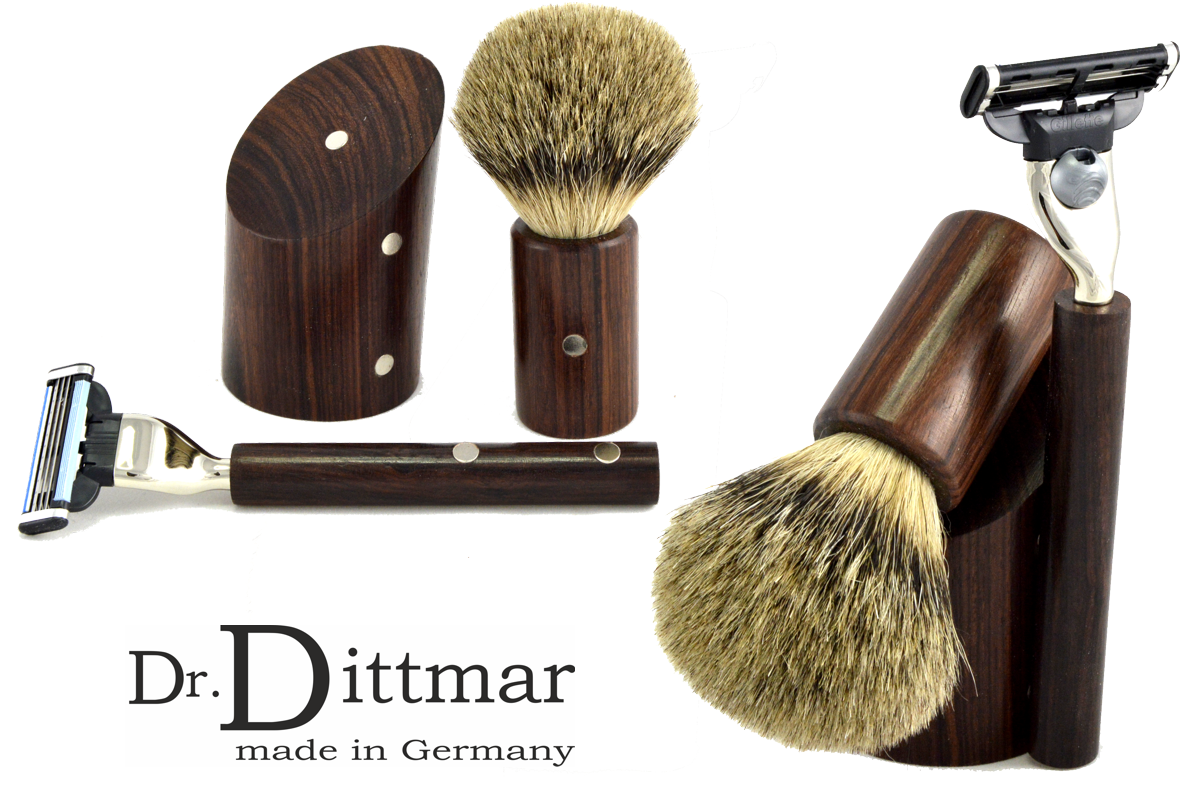 Clack, clack - badger and rosewood without varnish