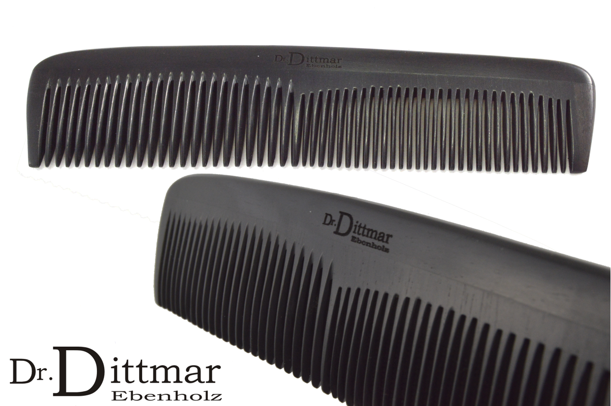Large ebony hair comb