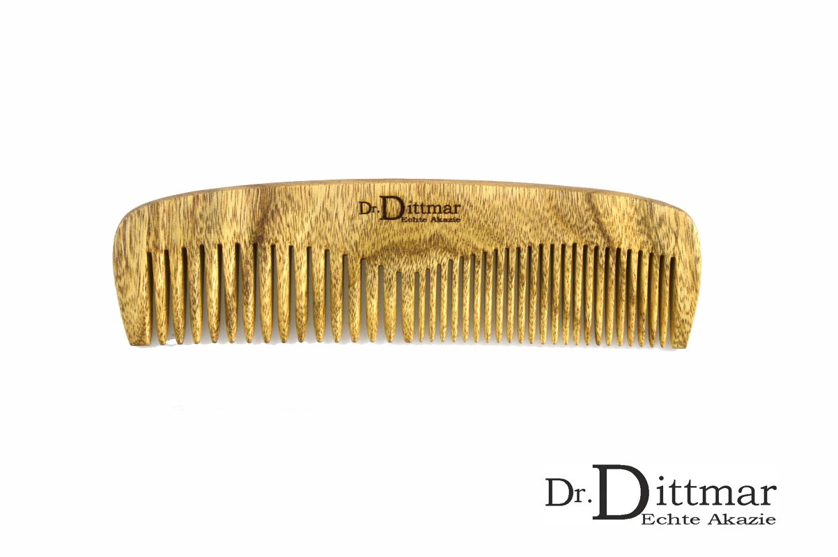 Acacia wood pocket comb