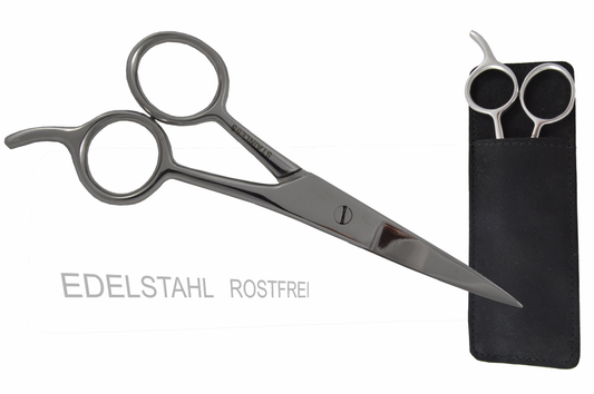 Bartschere -Professionell- Edelstahl (Friseurschere)