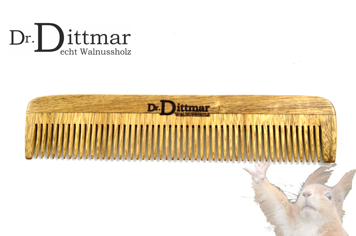 Taschenkamm mit feiner Zinkung