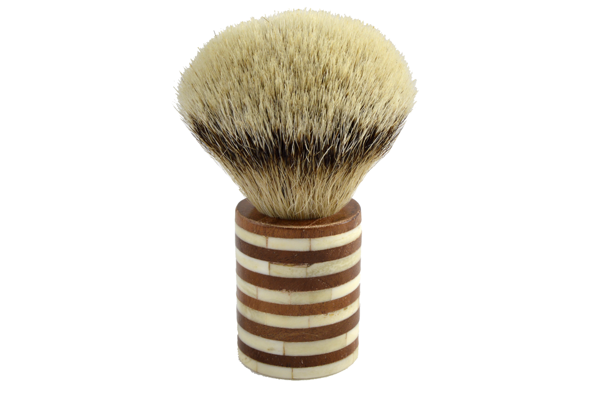 Camel bone and cedar wood shaving brush