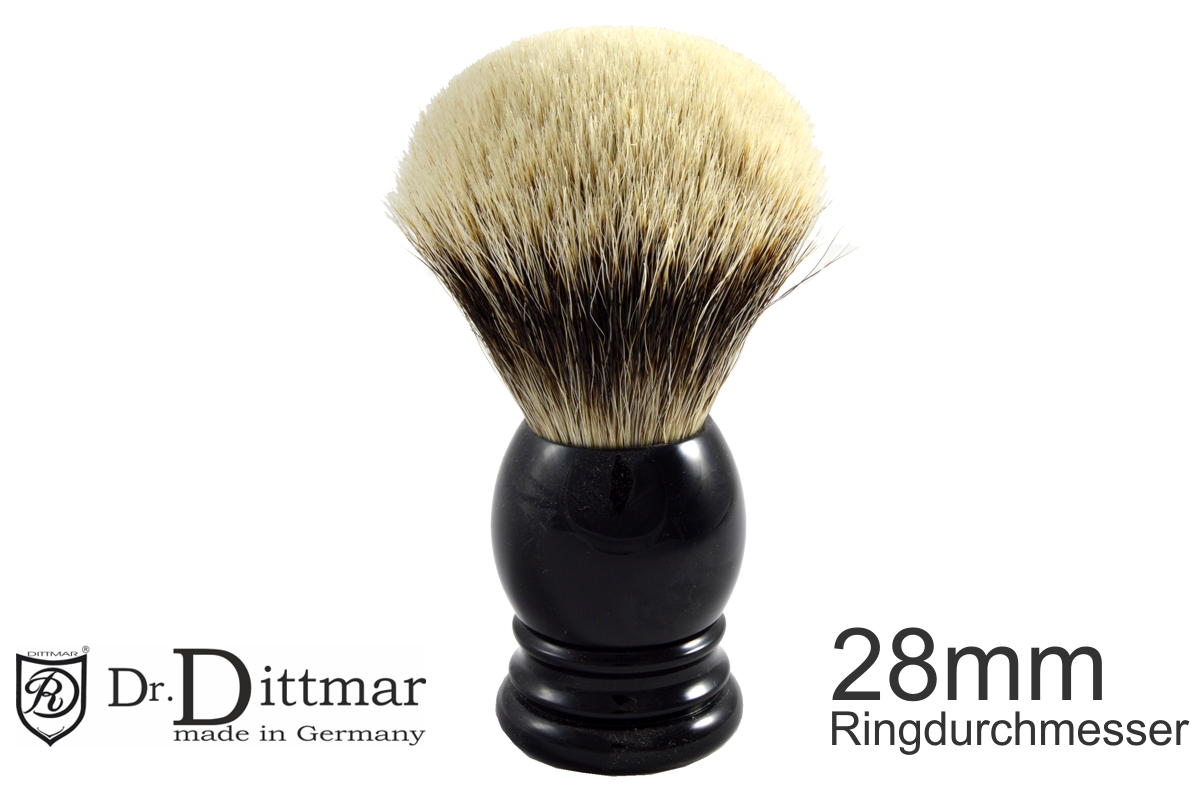 28mm ring diameter with black acrylic handle