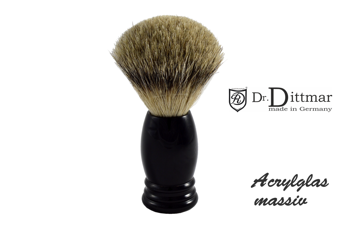 Barber Style Acrylic Badger Shaving Brush