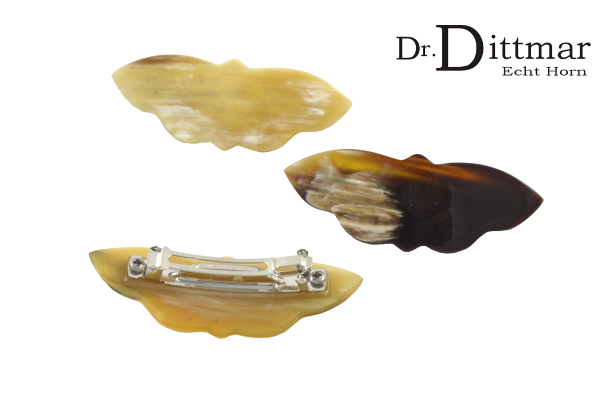 Horn Haarspange Schmetterling