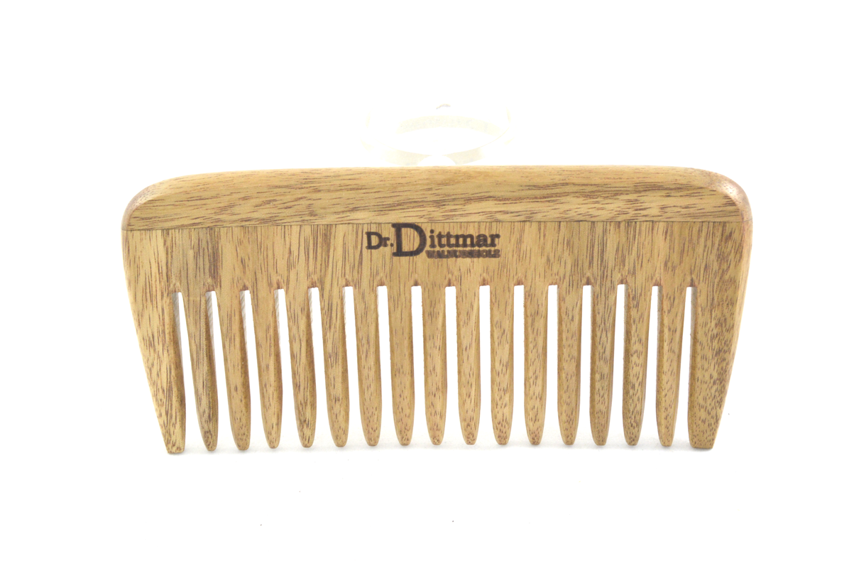 Großer Walnussholz-Afrokamm 13cm