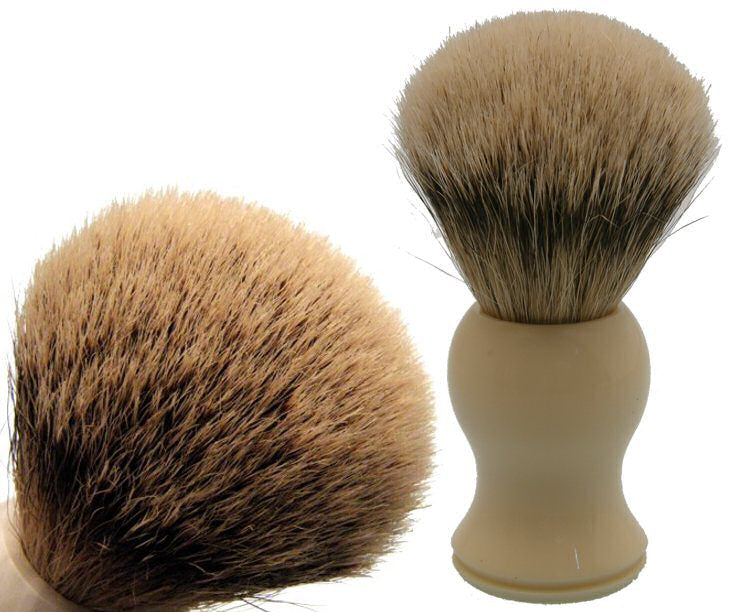 Badger Premium Silvertip Shaving Brush White 22mm
