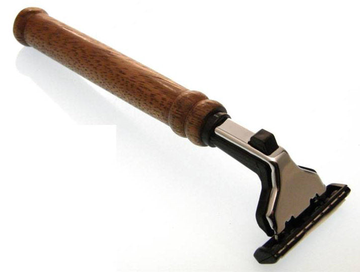 Edel razor Contour - system made of shesham wood
