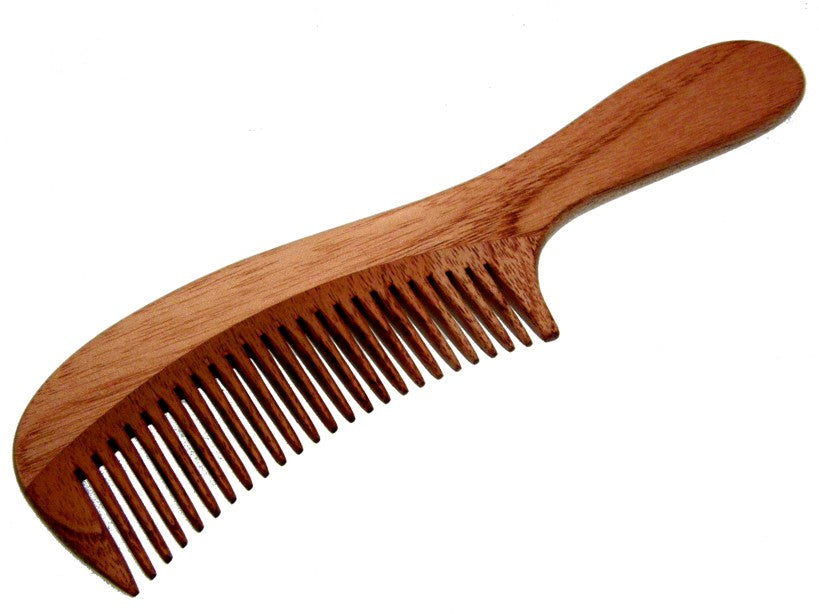 Large handle comb with ergonomic tooth shape 20 cm