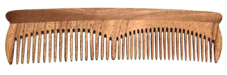 Großer Zedernholz Frisierkamm 19,5cm