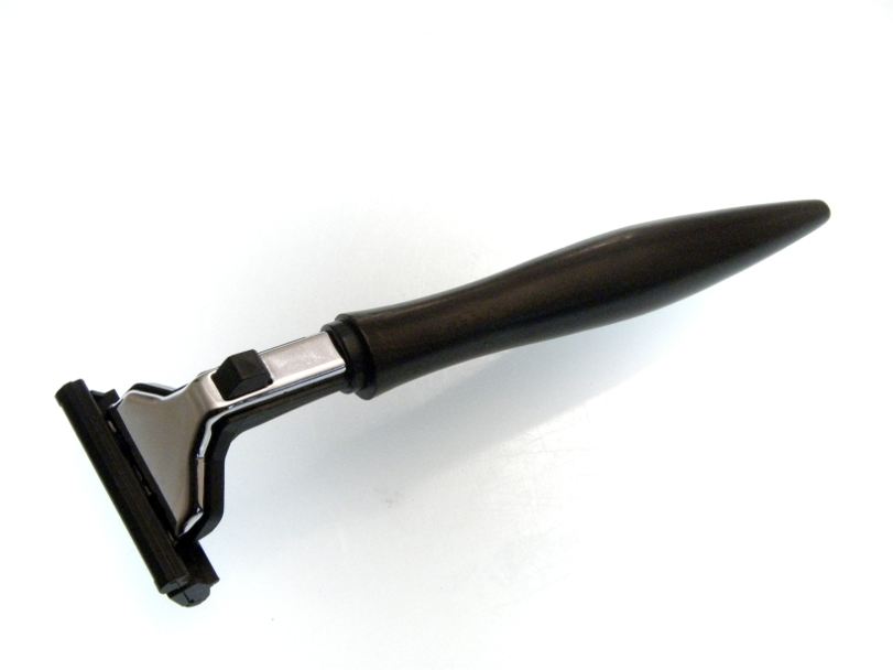 Edel razor Contour - system made of ebony