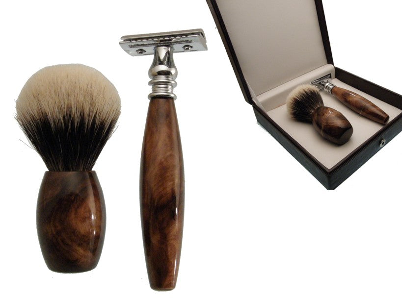 Caucasian walnut: brushes and planes