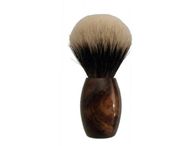 Caucasian walnut shaving brush