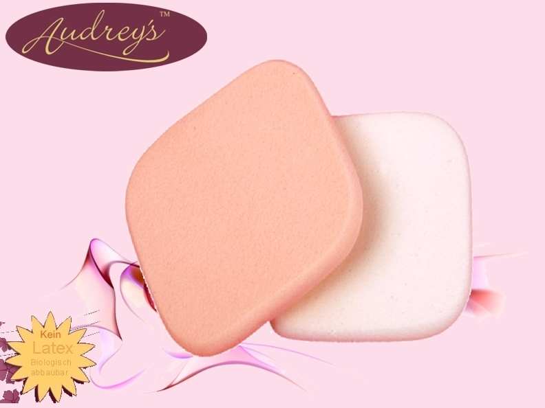 Foundation Schwämmchen rechteckig 2er Pack