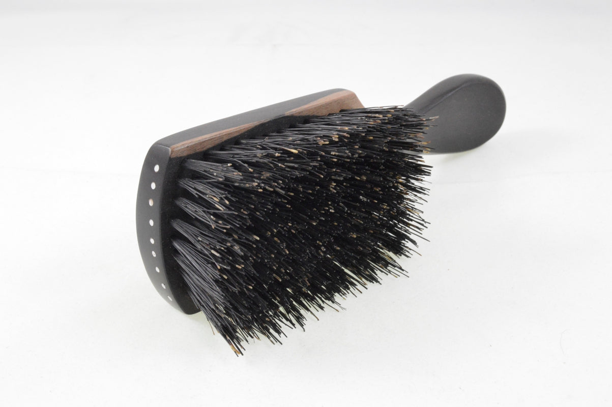 Stirneinzug: Ebenholz Kardätsche Schwarze Borsten