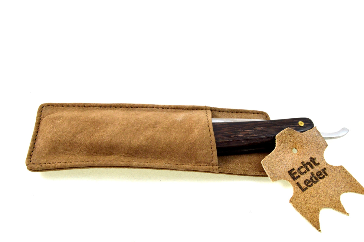 Dr. Dittmar razor carbon steel with wenge wooden handle