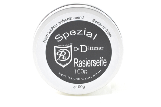 Dr. Dittmar Spezial Rasierseife - 100g incl. Dose / leichter aufschäumbar