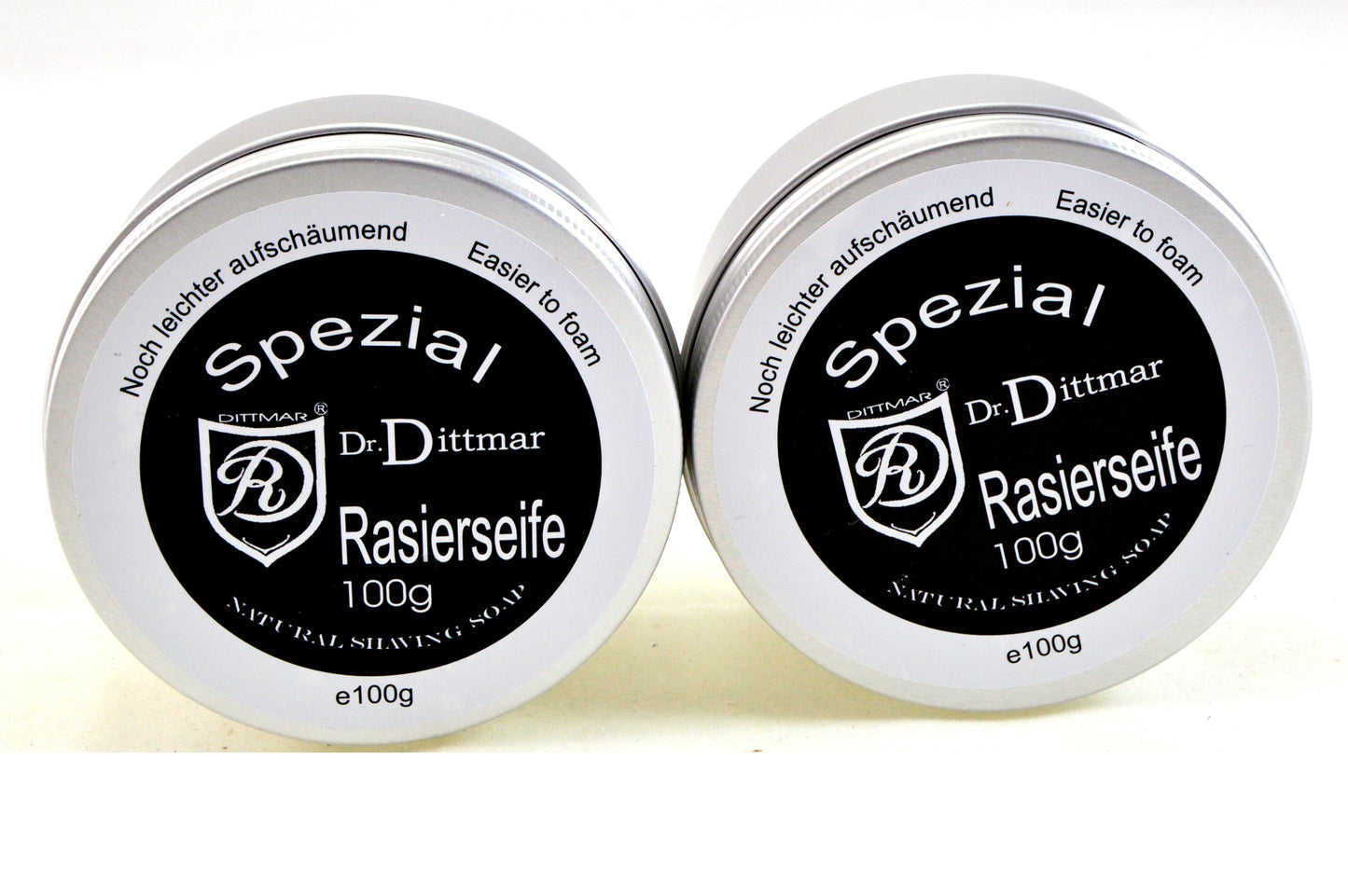 Dr. Dittmar Spezial Rasierseife - 100g incl. Dose / leichter aufschäumbar