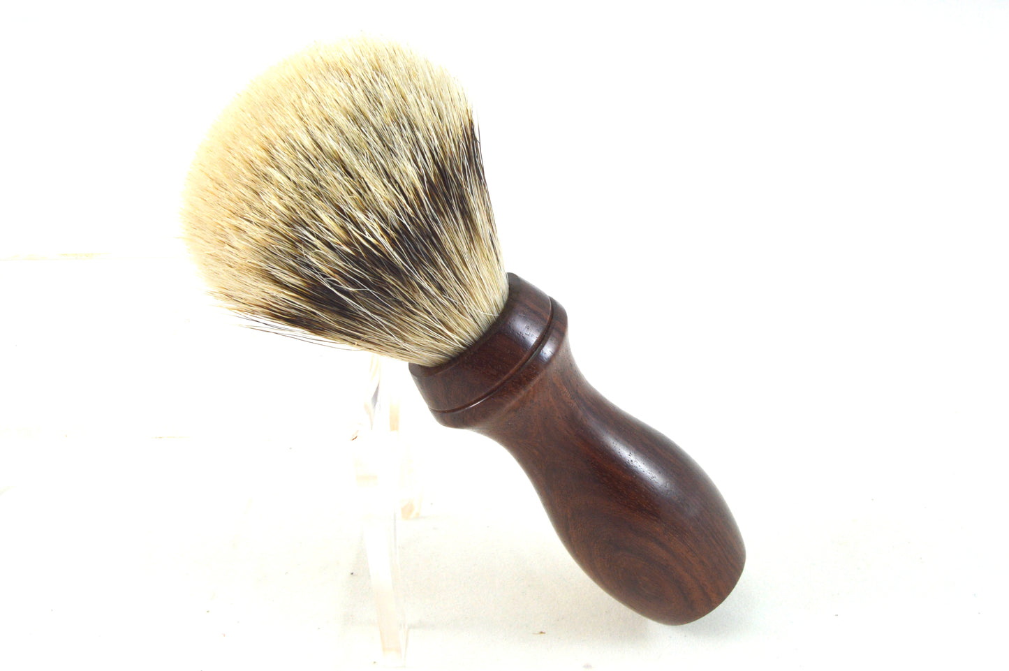 Barber Style Palisander / Rasierpinsel mit langem Griff