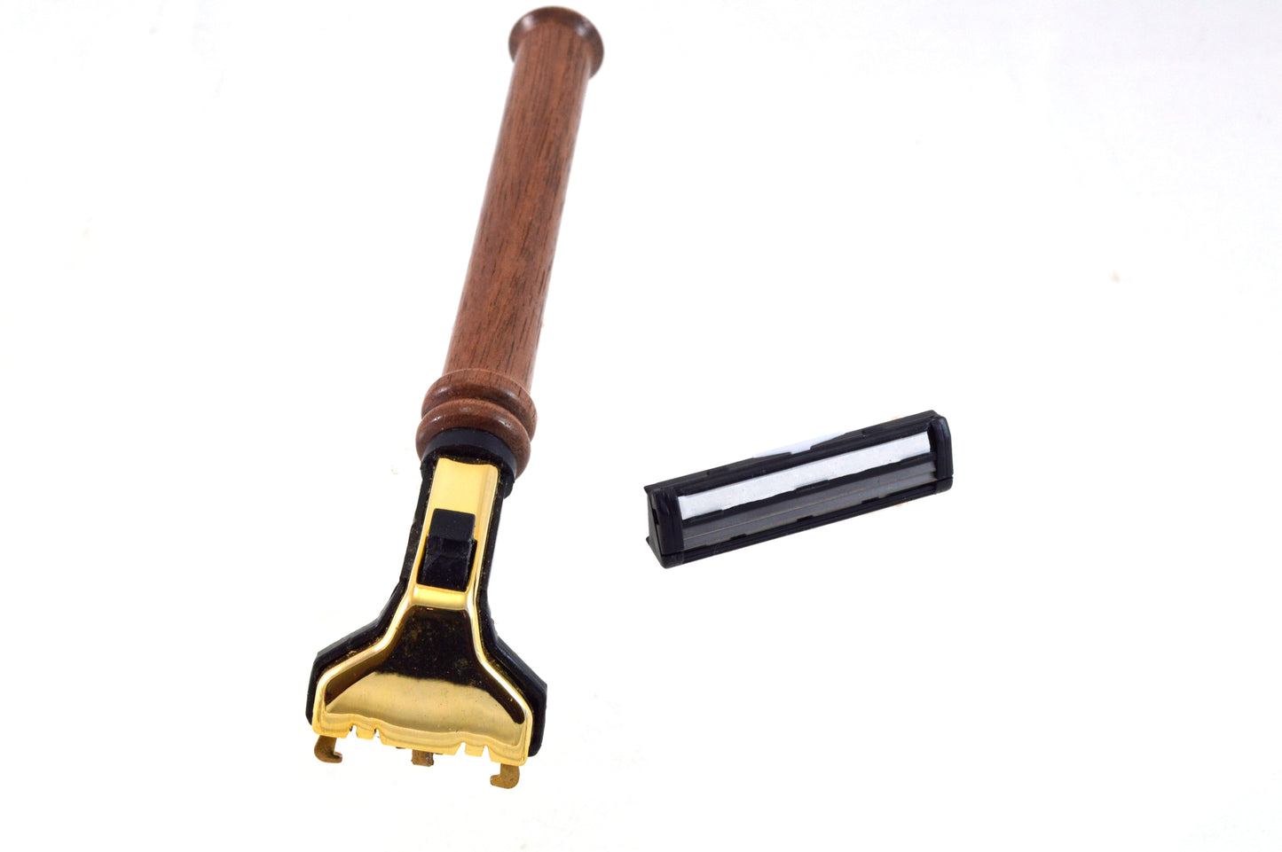 Edel razor Contour - system made of shesham wood