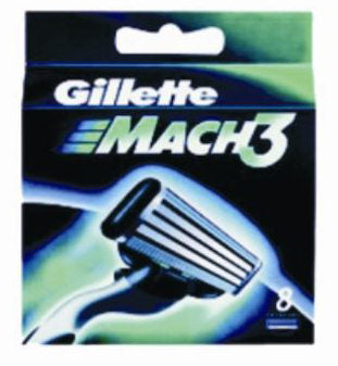 Gillette Mach 3 Klingen 8er